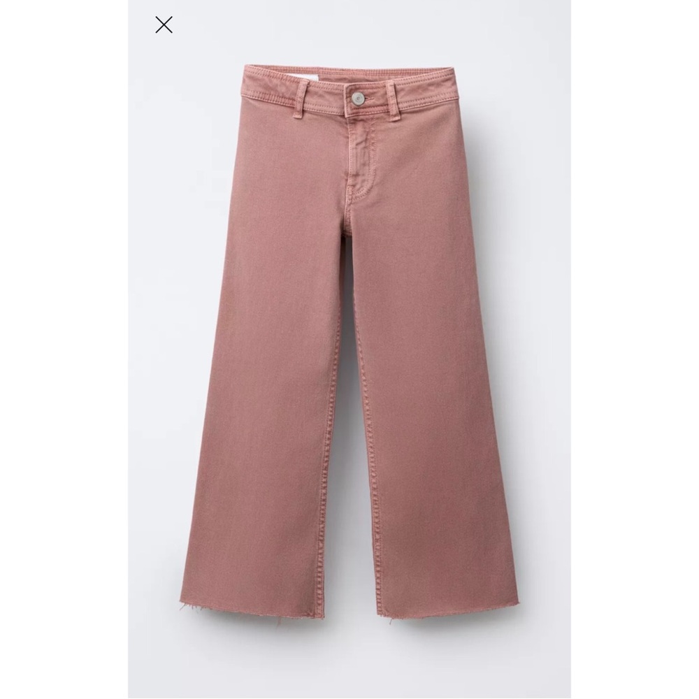 Zara Women's Pink Marine Jeans size 4